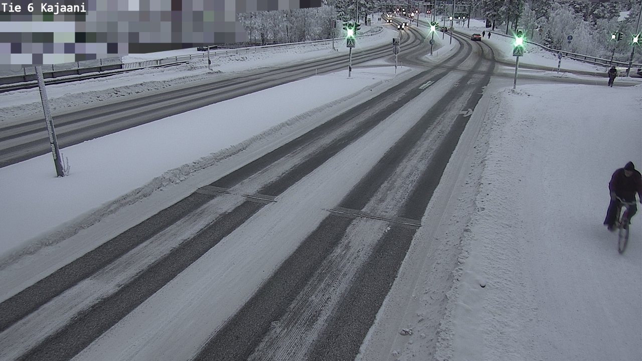 Weather Camera Image Road 6 Kajaani, Kajaani, Kainuu
