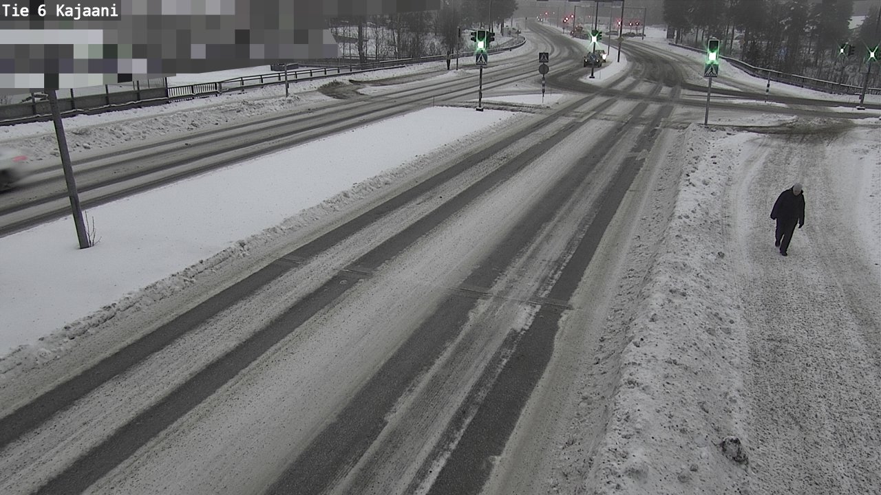 Weather Camera Image Väg 6 Kajana, Kajaani, Kainuu