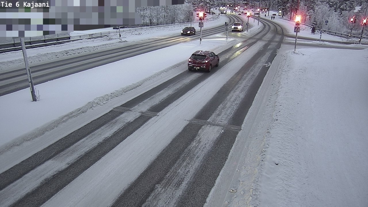 Weather Camera Image Road 6 Kajaani, Kajaani, Kainuu