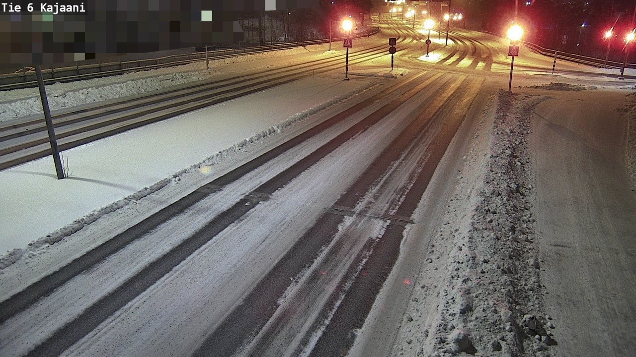 Weather Camera Image Väg 6 Kajana, Kajaani, Kainuu