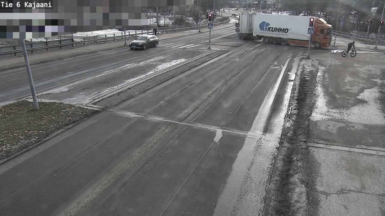 Weather Camera Image Road 6 Kajaani, Kajaani, Kainuu