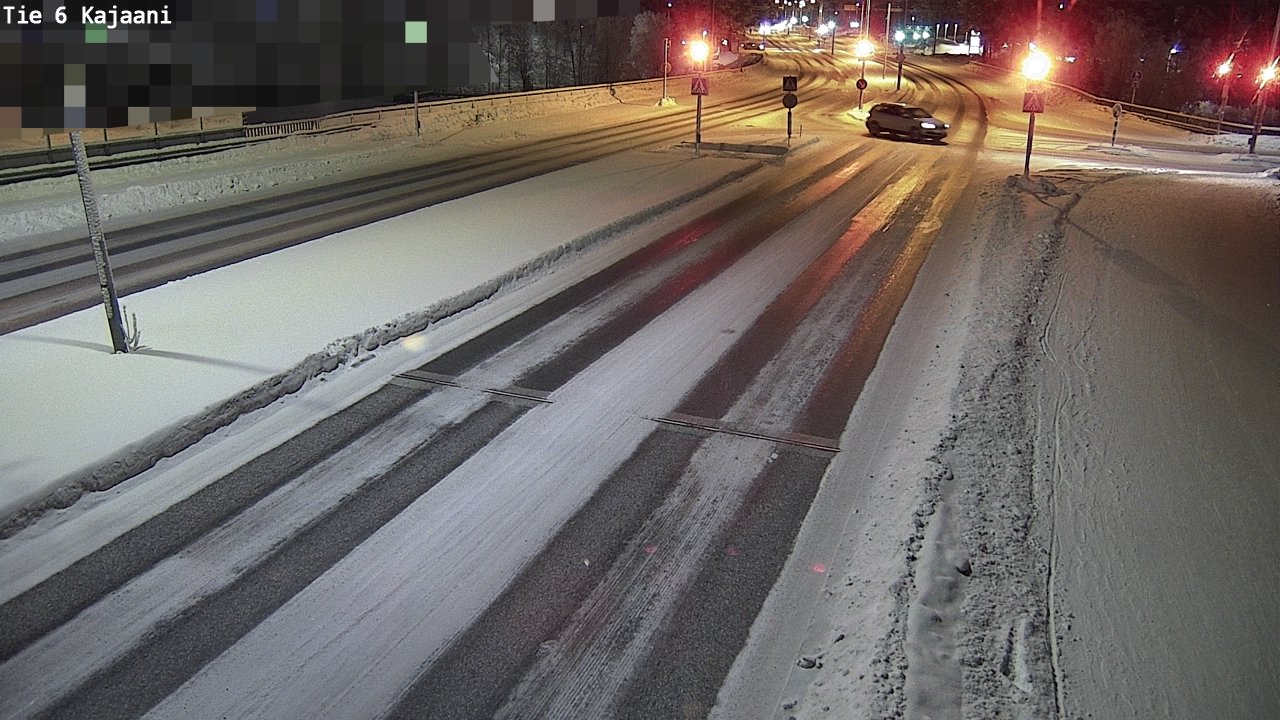 Weather Camera Image Road 6 Kajaani, Kajaani, Kainuu
