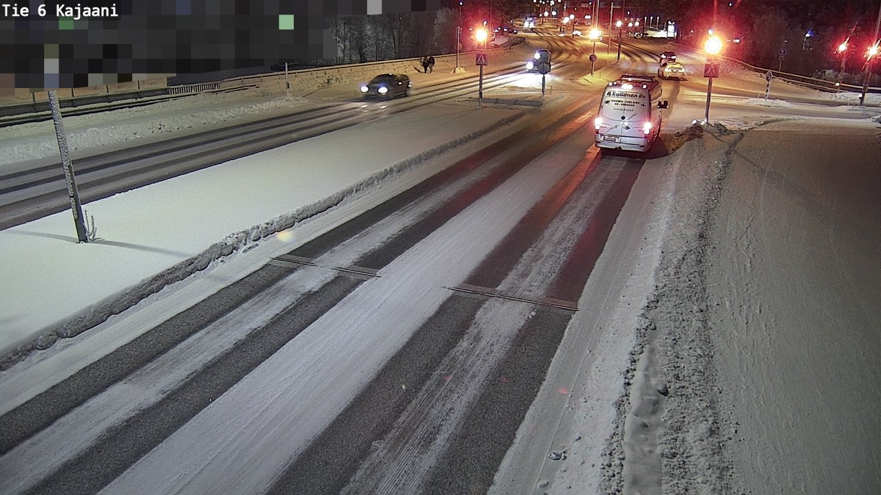 Weather Camera Image Road 6 Kajaani, Kajaani, Kainuu
