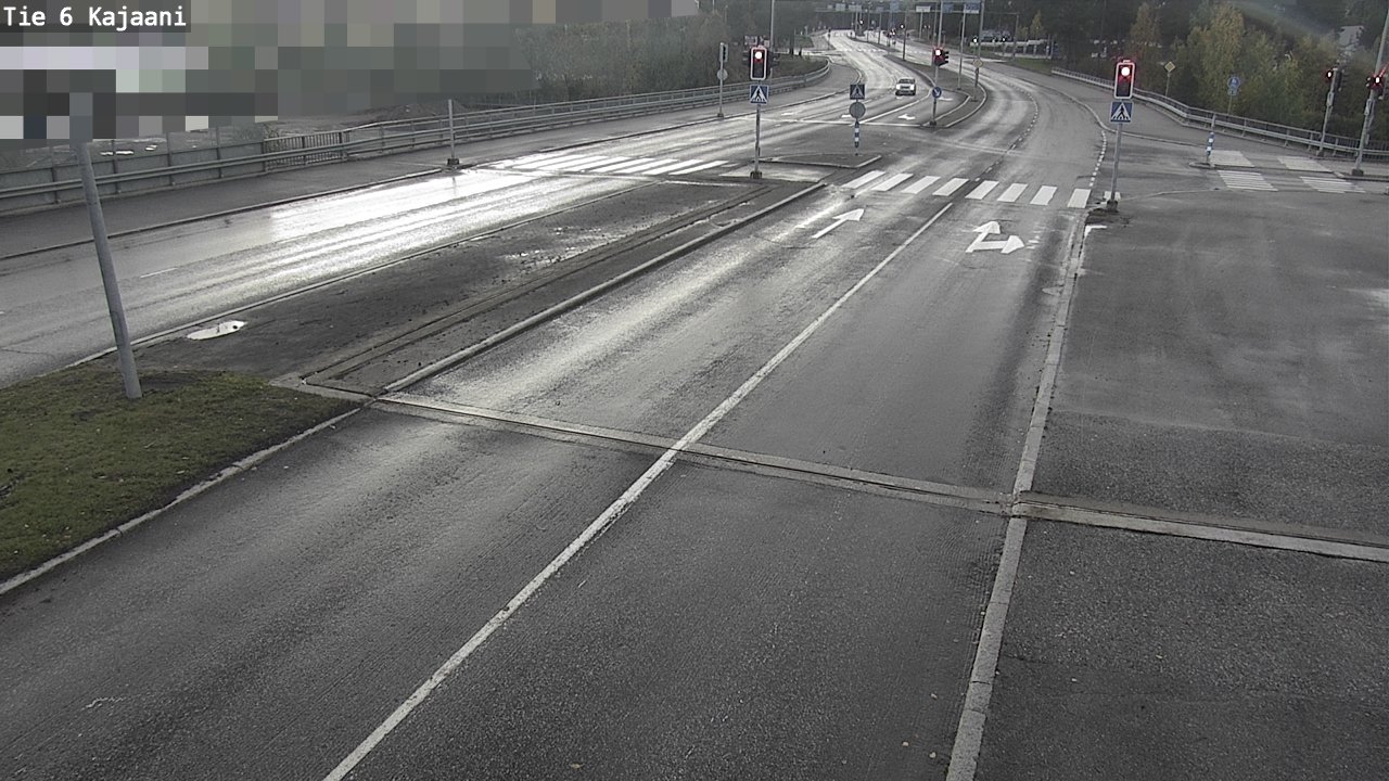 Weather Camera Image Väg 6 Kajana, Kajaani, Kainuu