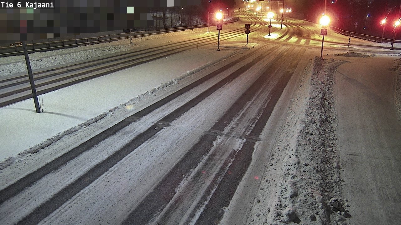 Weather Camera Image Väg 6 Kajana, Kajaani, Kainuu