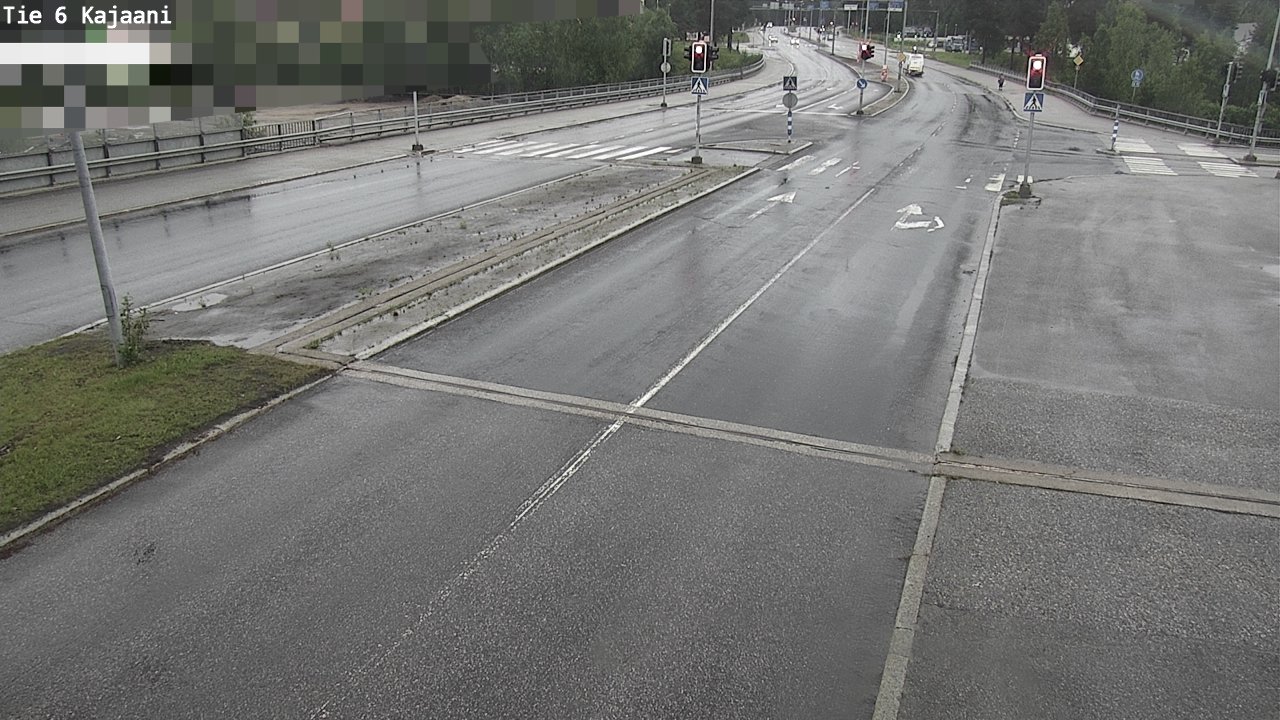 Weather Camera Image Road 6 Kajaani, Kajaani, Kainuu