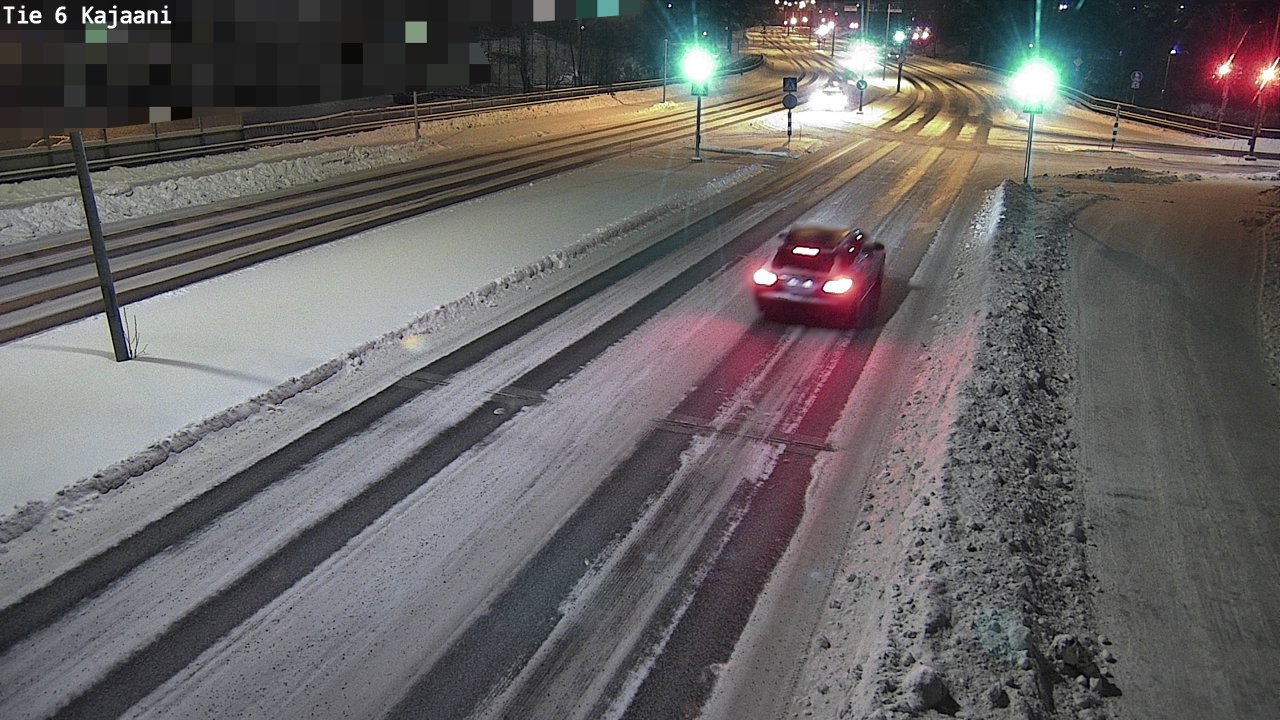 Weather Camera Image Väg 6 Kajana, Kajaani, Kainuu