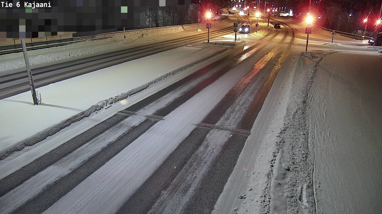 Weather Camera Image Road 6 Kajaani, Kajaani, Kainuu