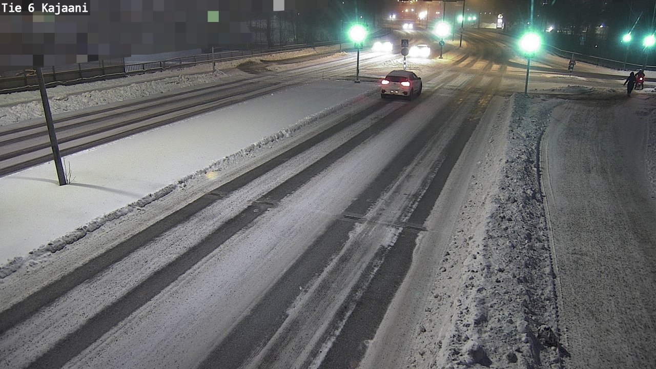 Weather Camera Image Väg 6 Kajana, Kajaani, Kainuu
