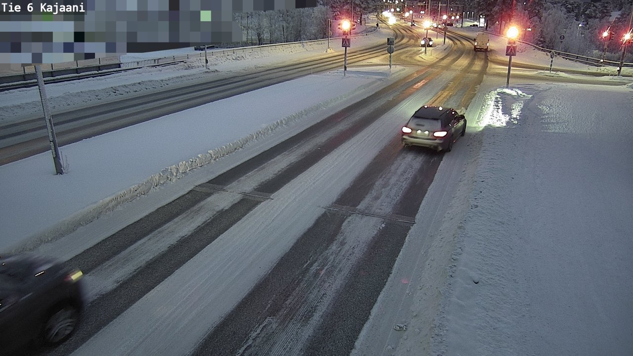 Weather Camera Image Road 6 Kajaani, Kajaani, Kainuu