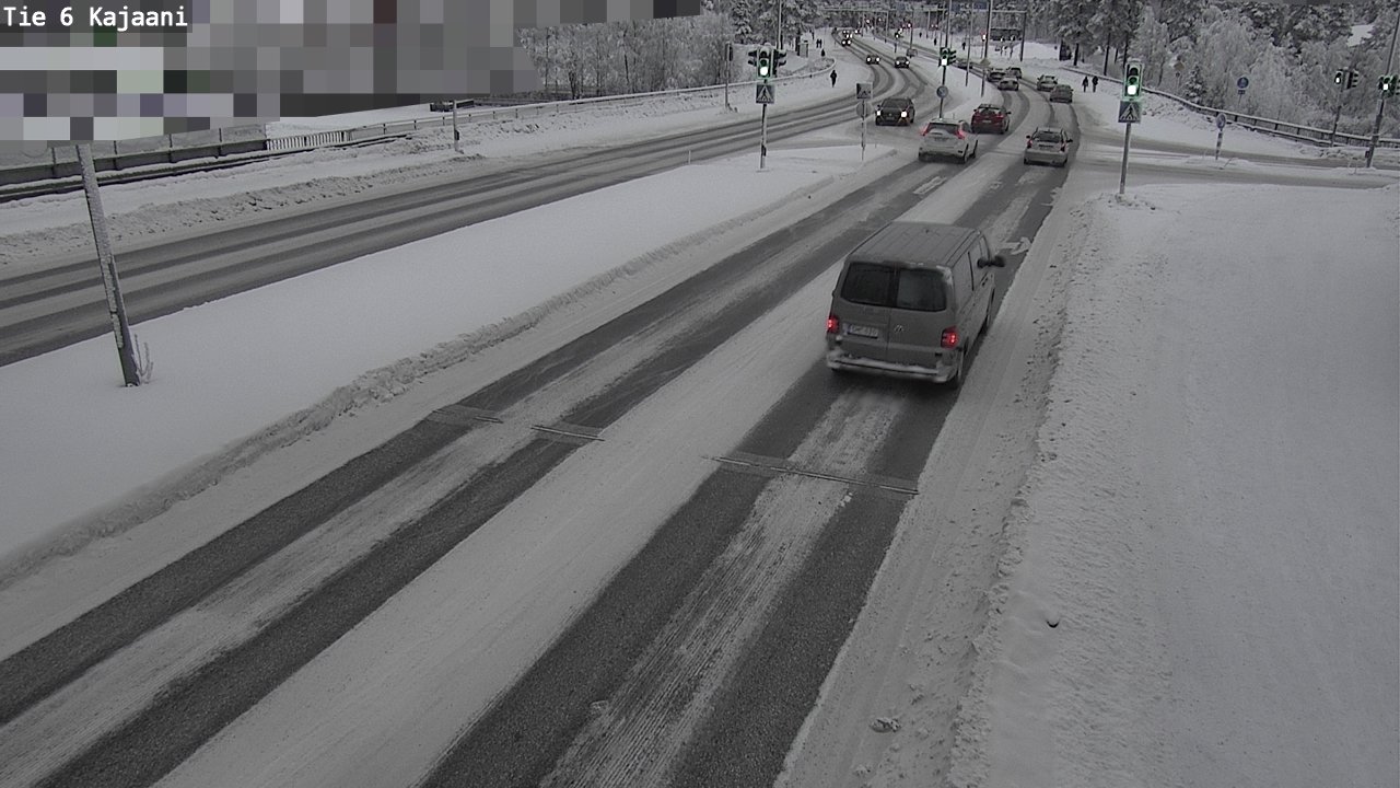 Weather Camera Image Road 6 Kajaani, Kajaani, Kainuu