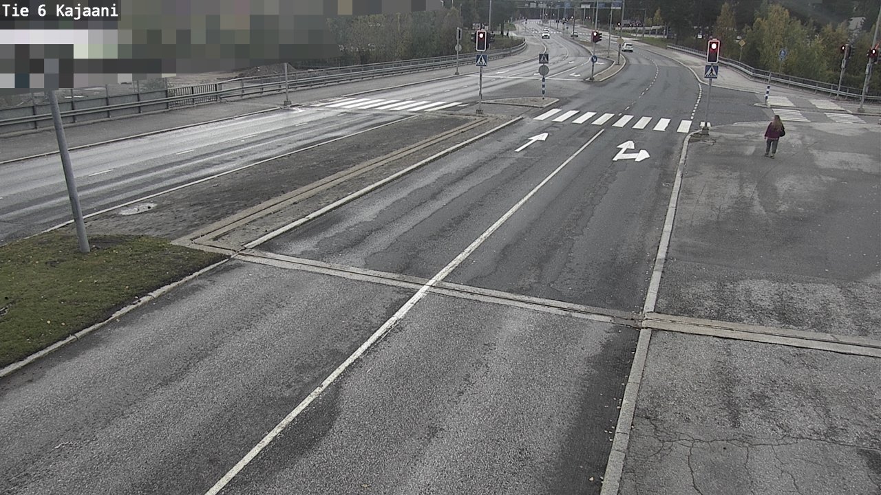 Weather Camera Image Väg 6 Kajana, Kajaani, Kainuu