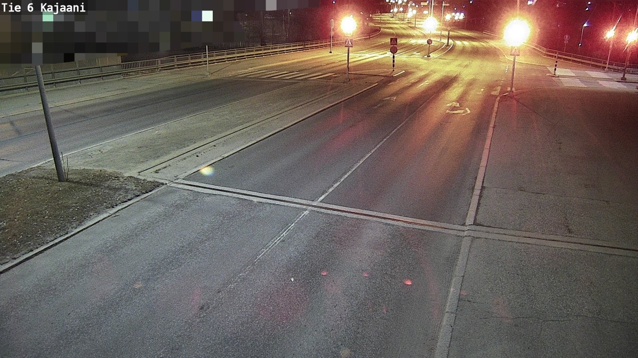 Weather Camera Image Road 6 Kajaani, Kajaani, Kainuu