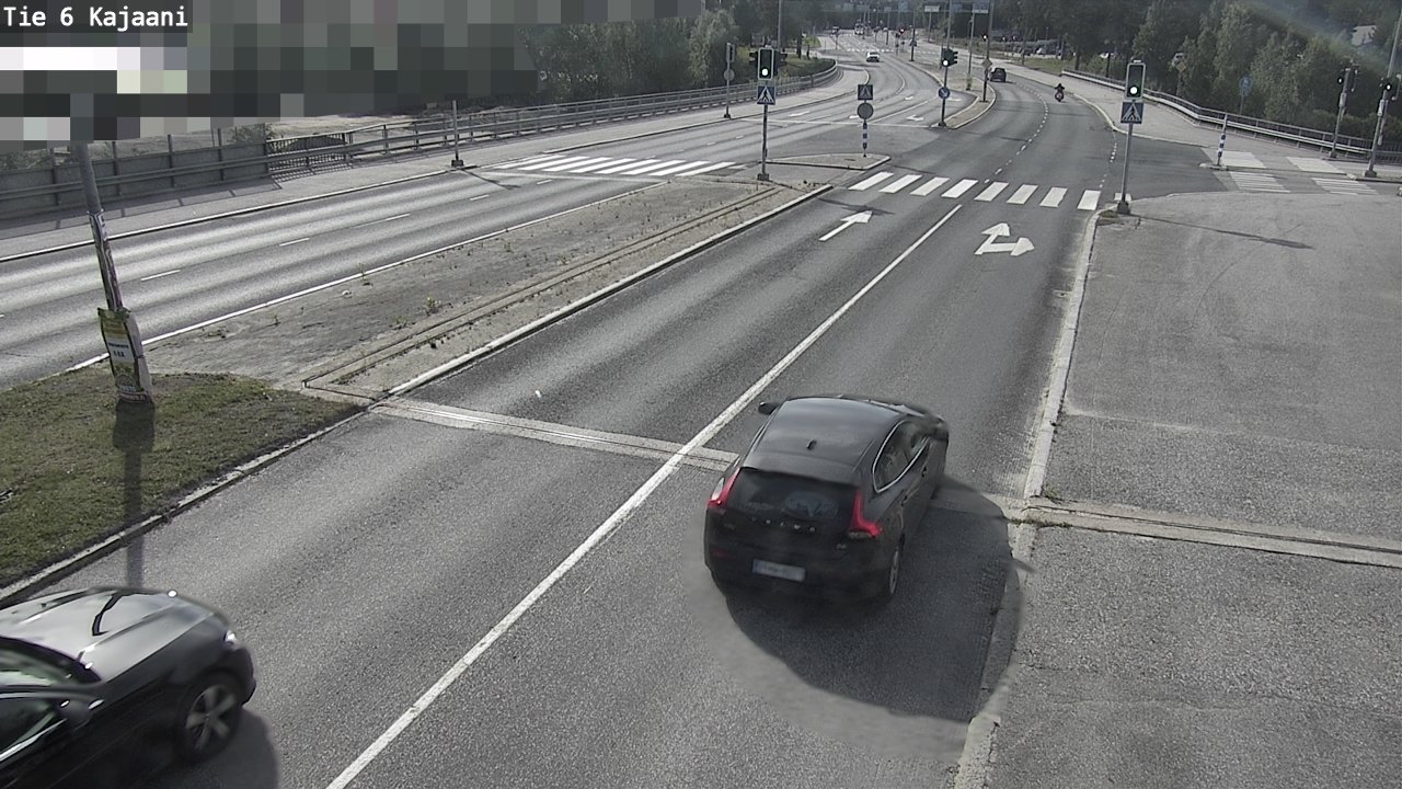 Weather Camera Image Väg 6 Kajana, Kajaani, Kainuu
