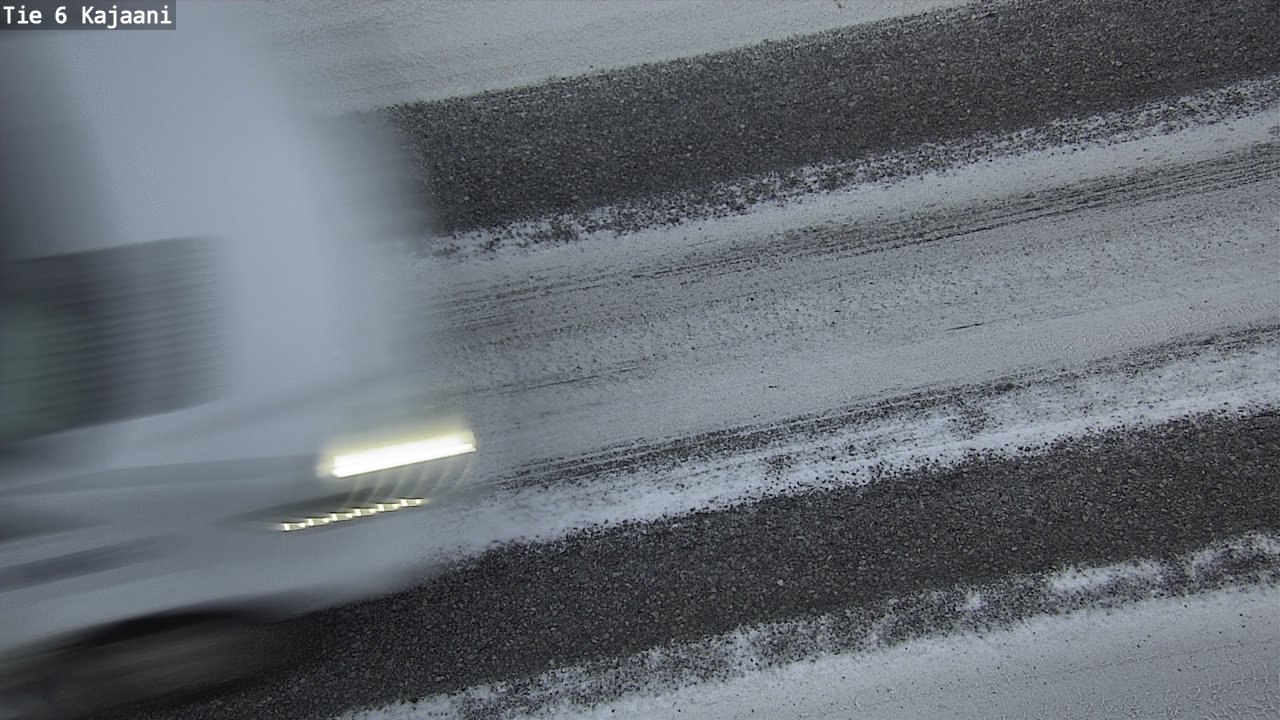 Weather Camera Image Väg 6 Kajana, Kajaani, Kainuu