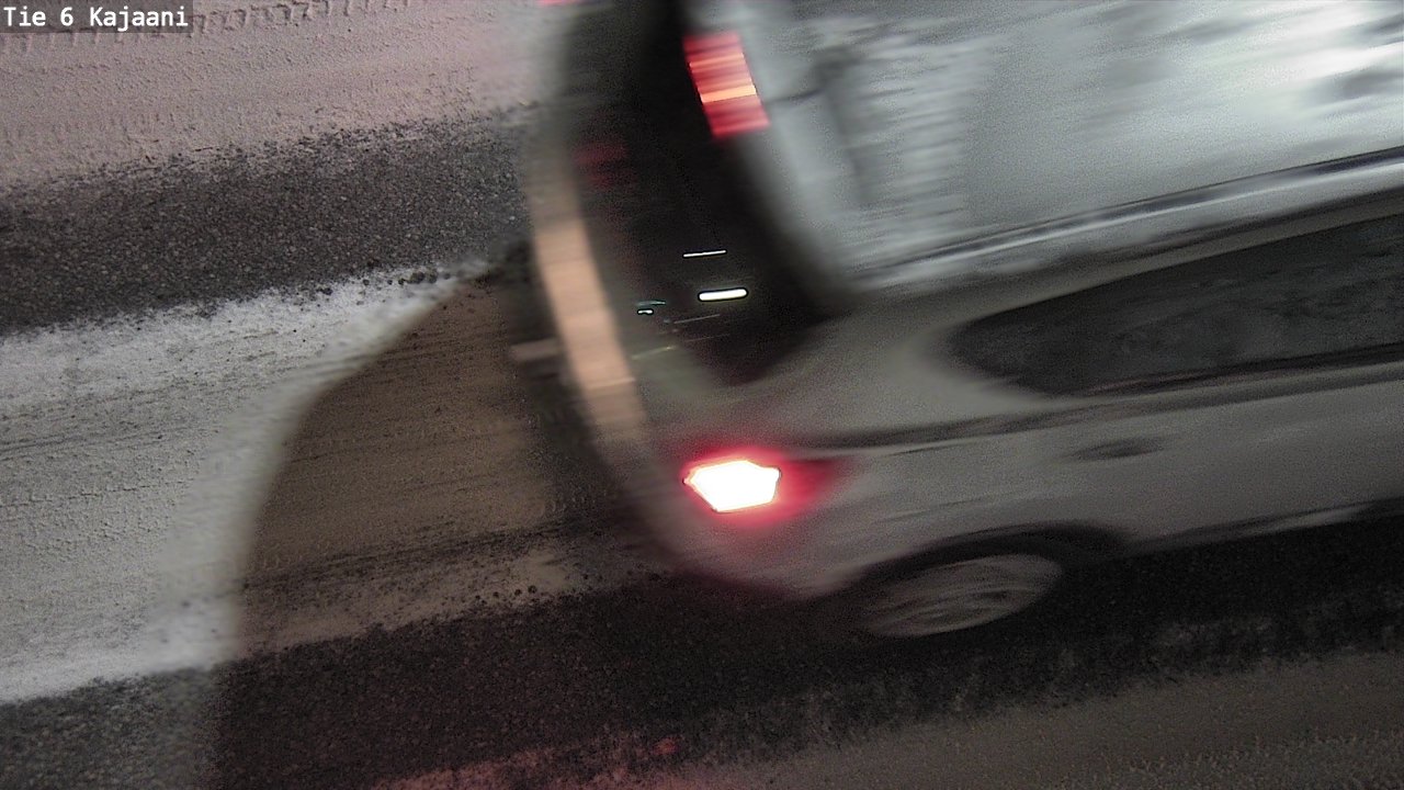 Weather Camera Image Väg 6 Kajana, Kajaani, Kainuu