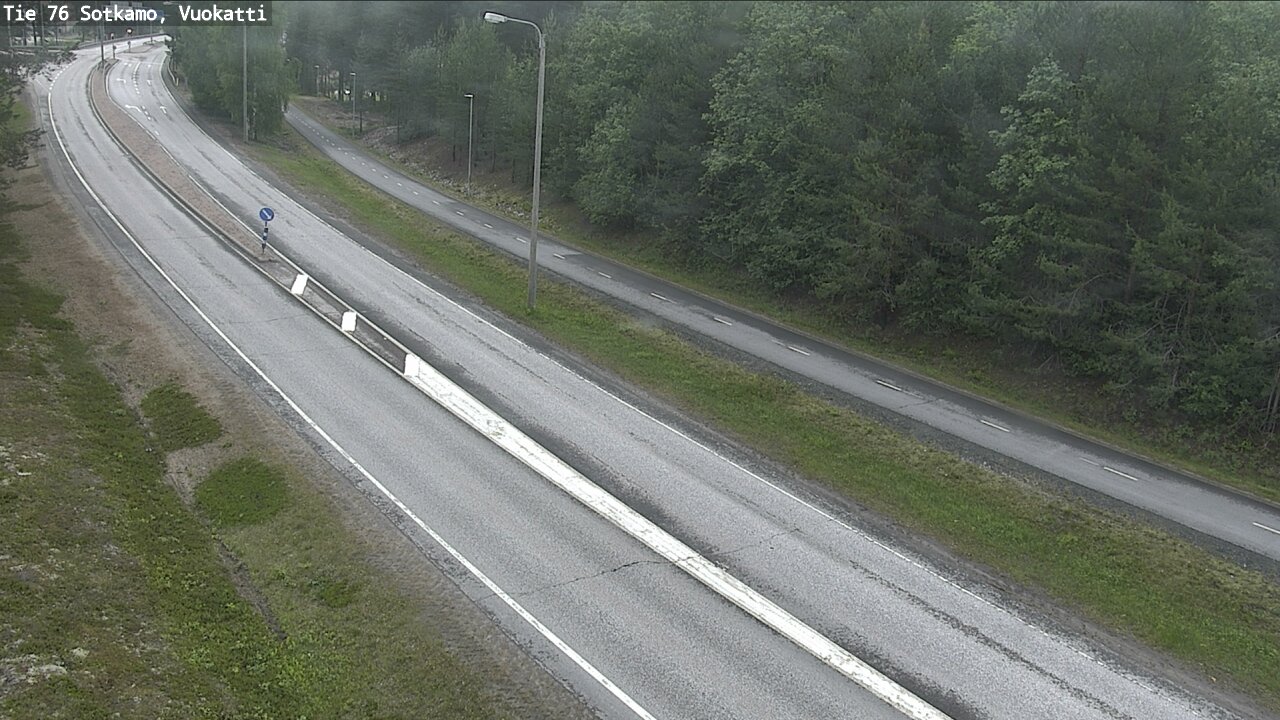Weather Camera Image Road 76 Sotkamo, Vuokatti, Sotkamo, Kainuu