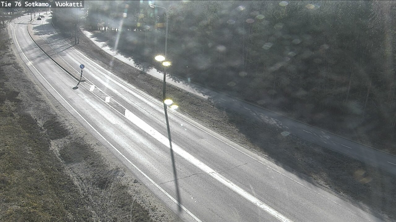 Weather Camera Image Road 76 Sotkamo, Vuokatti, Sotkamo, Kainuu