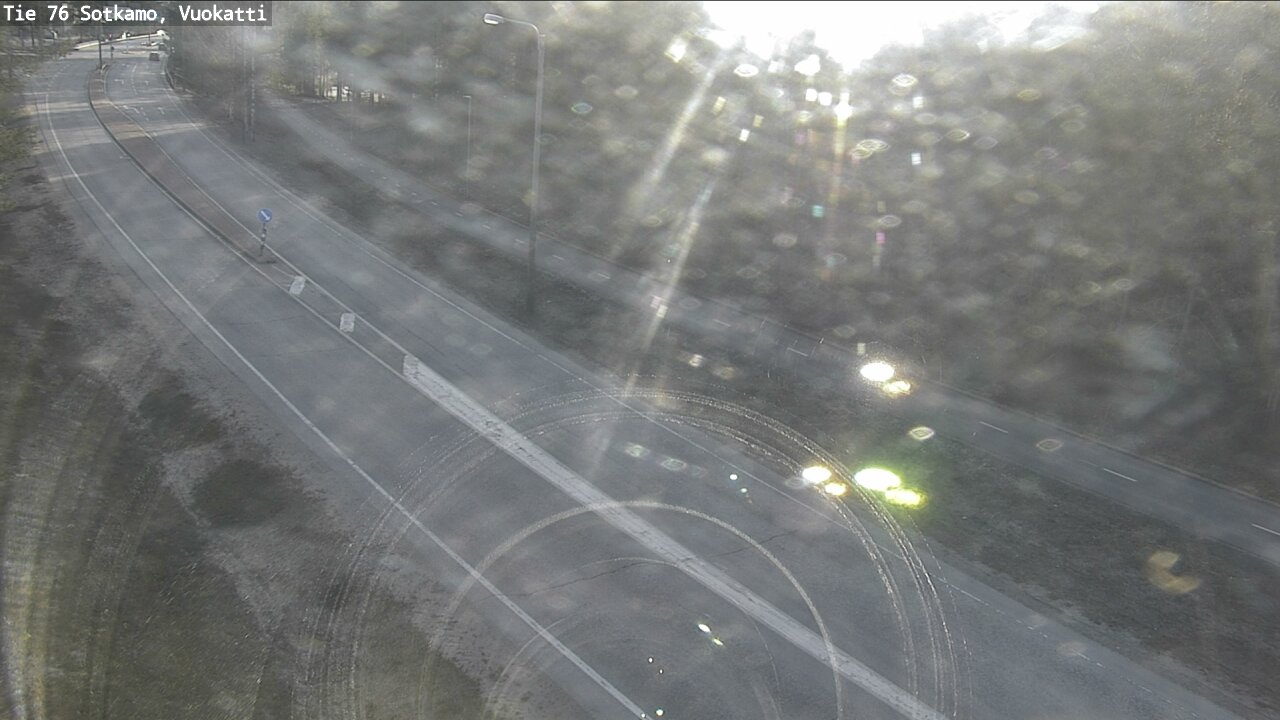 Weather Camera Image Road 76 Sotkamo, Vuokatti, Sotkamo, Kainuu