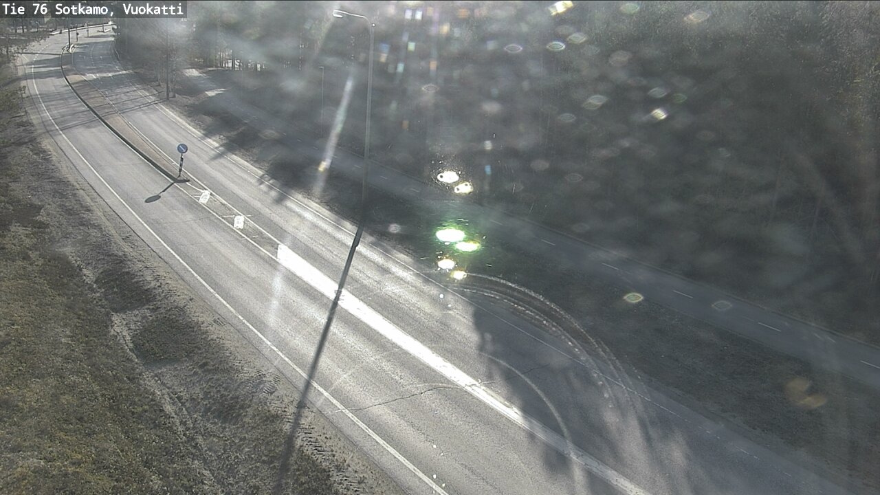 Weather Camera Image Road 76 Sotkamo, Vuokatti, Sotkamo, Kainuu