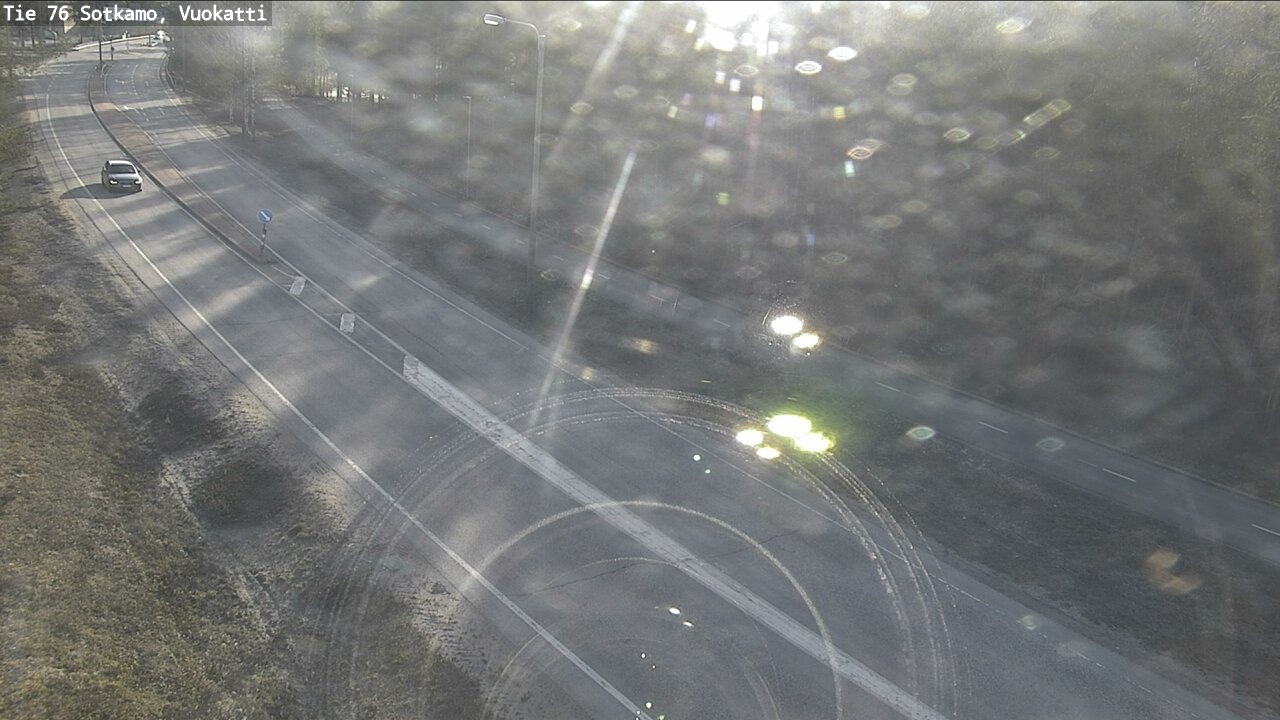 Weather Camera Image Road 76 Sotkamo, Vuokatti, Sotkamo, Kainuu