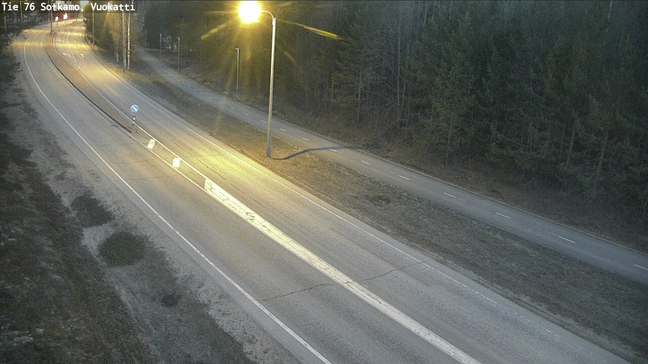 Kelikamerat Kuva Tie 76 Sotkamo, Vuokatti, Sotkamo, Kainuu