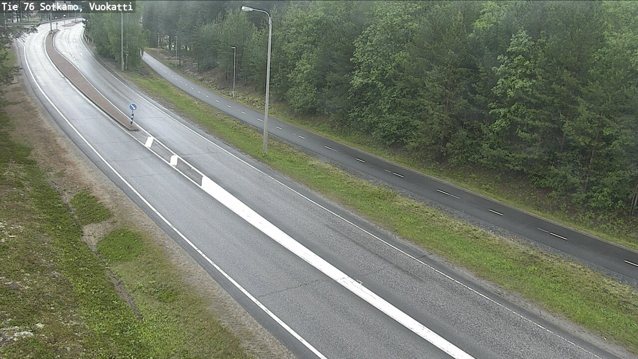 Weather Camera Image Road 76 Sotkamo, Vuokatti, Sotkamo, Kainuu