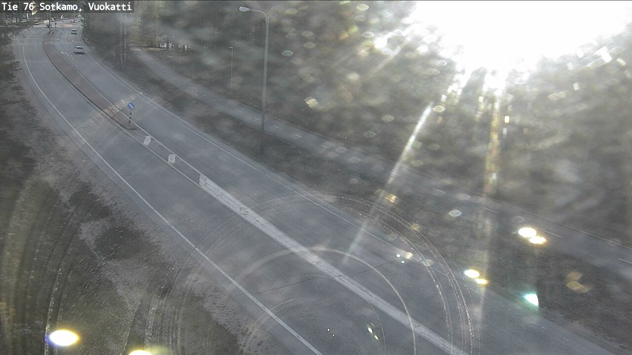 Weather Camera Image Road 76 Sotkamo, Vuokatti, Sotkamo, Kainuu
