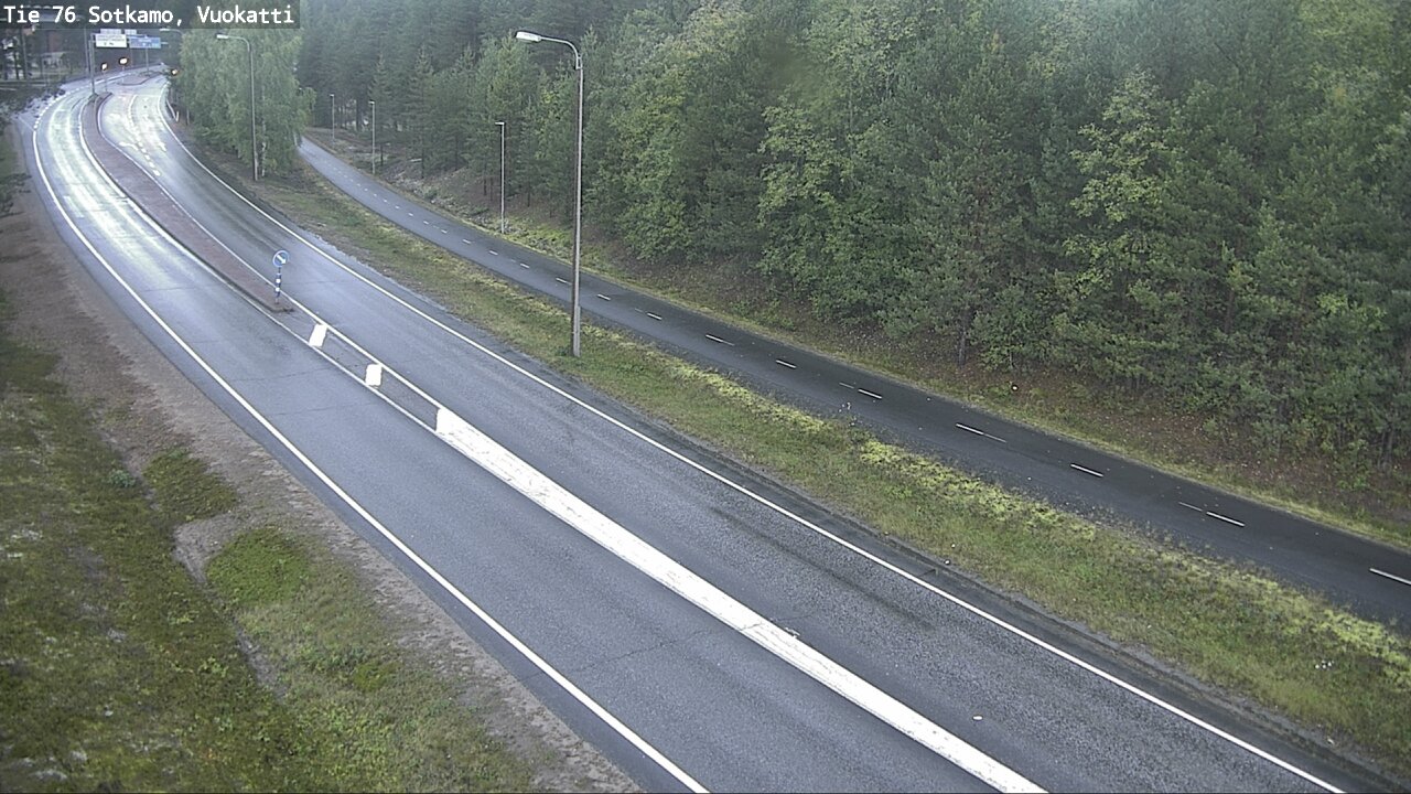 Weather Camera Image Road 76 Sotkamo, Vuokatti, Sotkamo, Kainuu