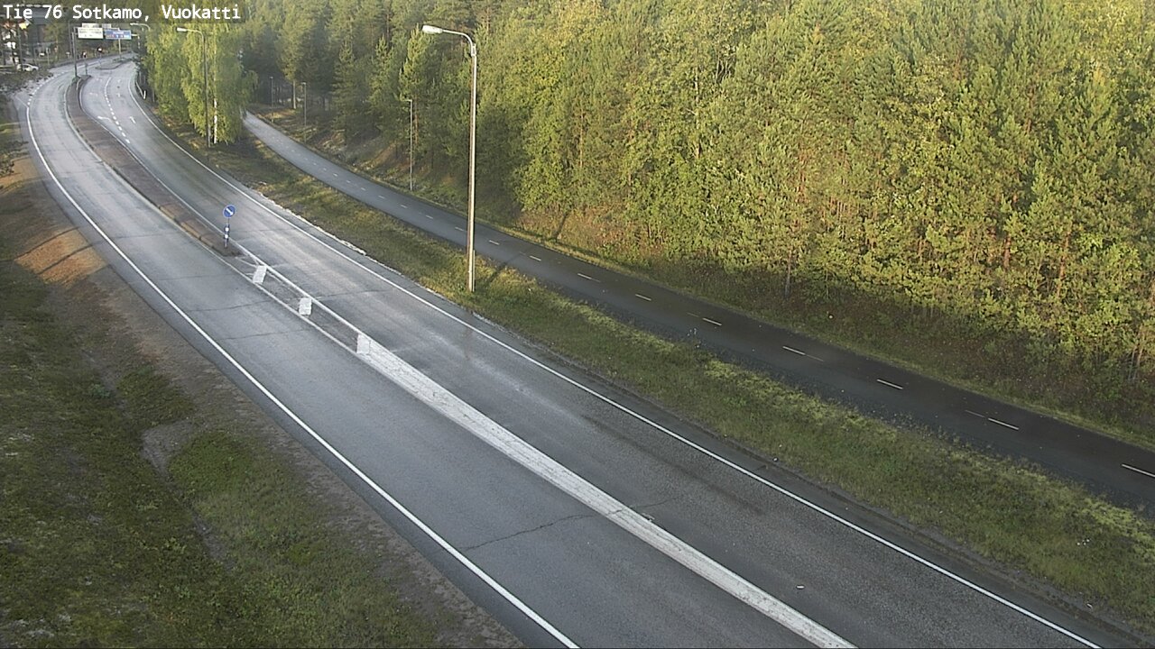 Weather Camera Image Road 76 Sotkamo, Vuokatti, Sotkamo, Kainuu