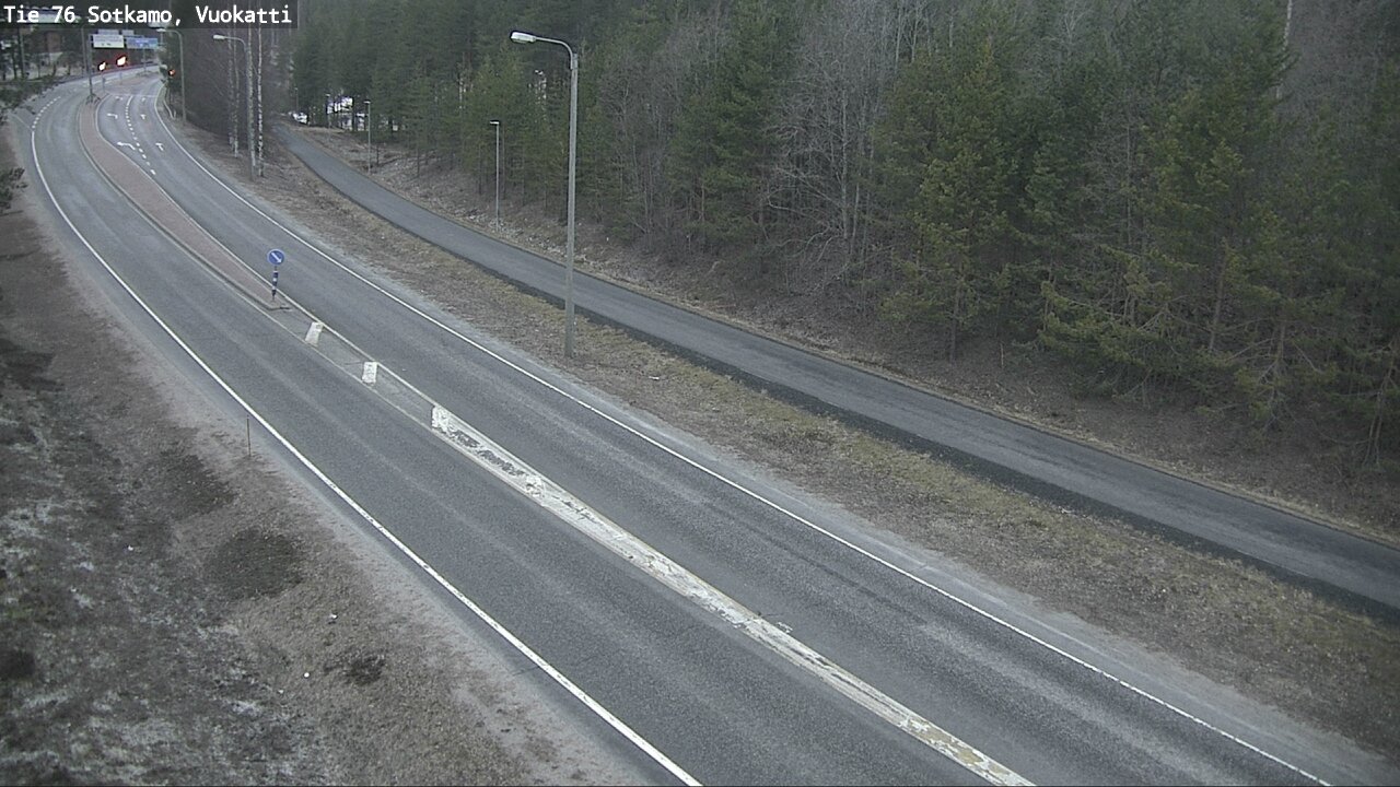 Weather Camera Image Road 76 Sotkamo, Vuokatti, Sotkamo, Kainuu