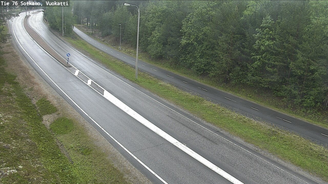 Weather Camera Image Road 76 Sotkamo, Vuokatti, Sotkamo, Kainuu