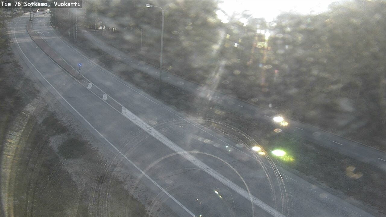 Weather Camera Image Road 76 Sotkamo, Vuokatti, Sotkamo, Kainuu