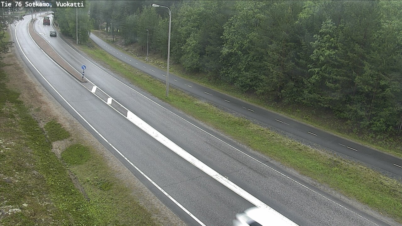 Weather Camera Image Road 76 Sotkamo, Vuokatti, Sotkamo, Kainuu