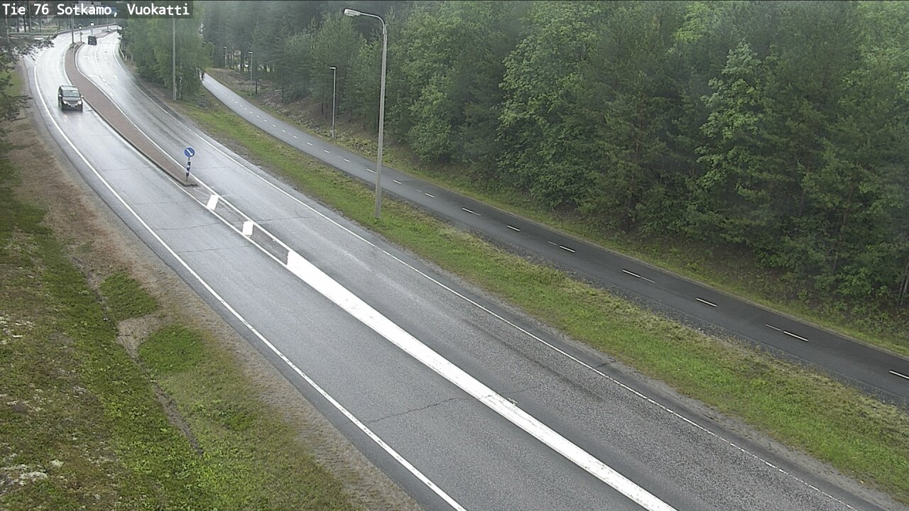 Weather Camera Image Road 76 Sotkamo, Vuokatti, Sotkamo, Kainuu