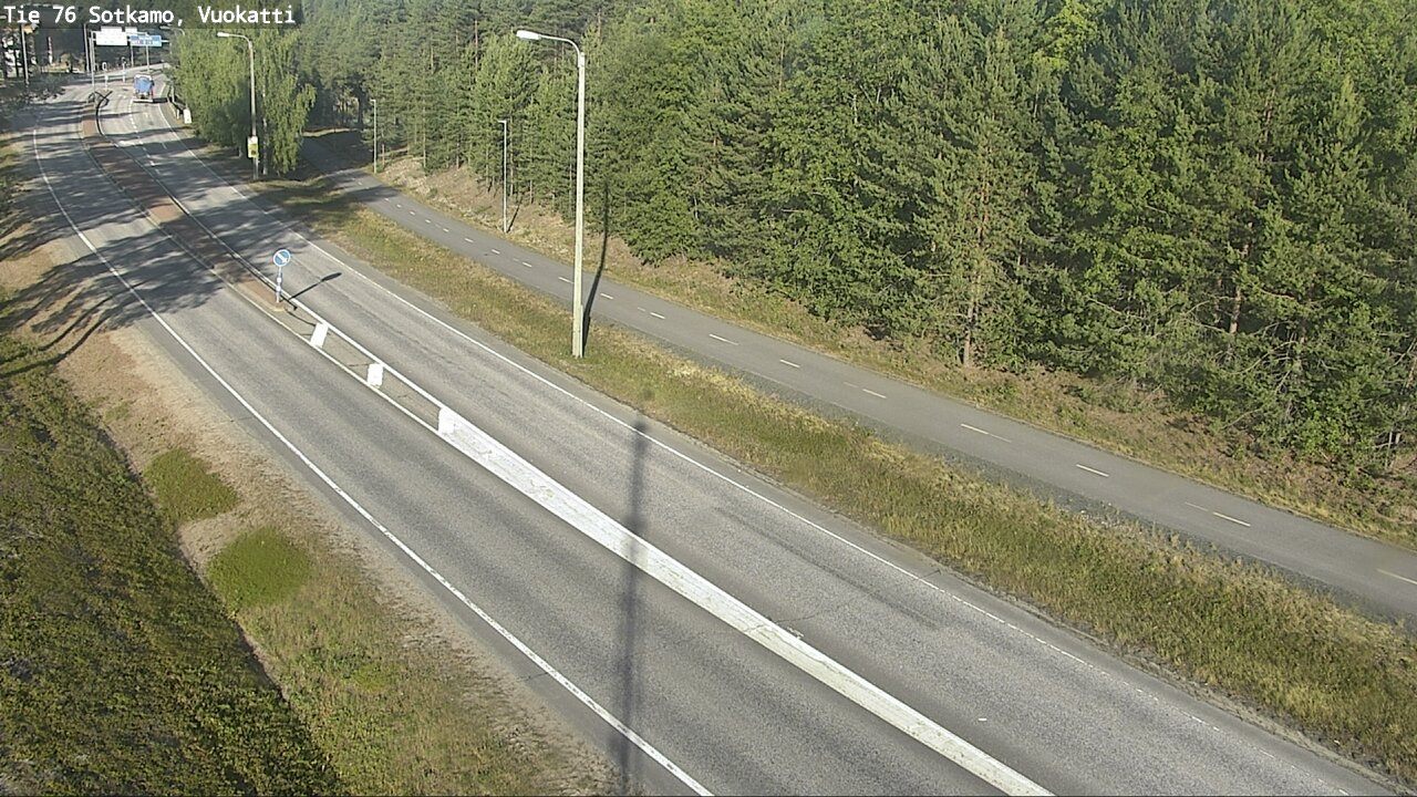 Weather Camera Image Road 76 Sotkamo, Vuokatti, Sotkamo, Kainuu