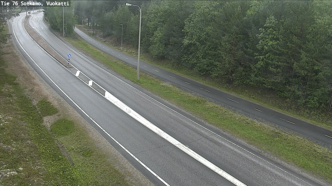 Weather Camera Image Road 76 Sotkamo, Vuokatti, Sotkamo, Kainuu