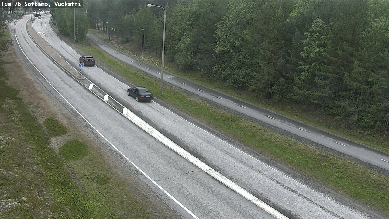 Weather Camera Image Road 76 Sotkamo, Vuokatti, Sotkamo, Kainuu