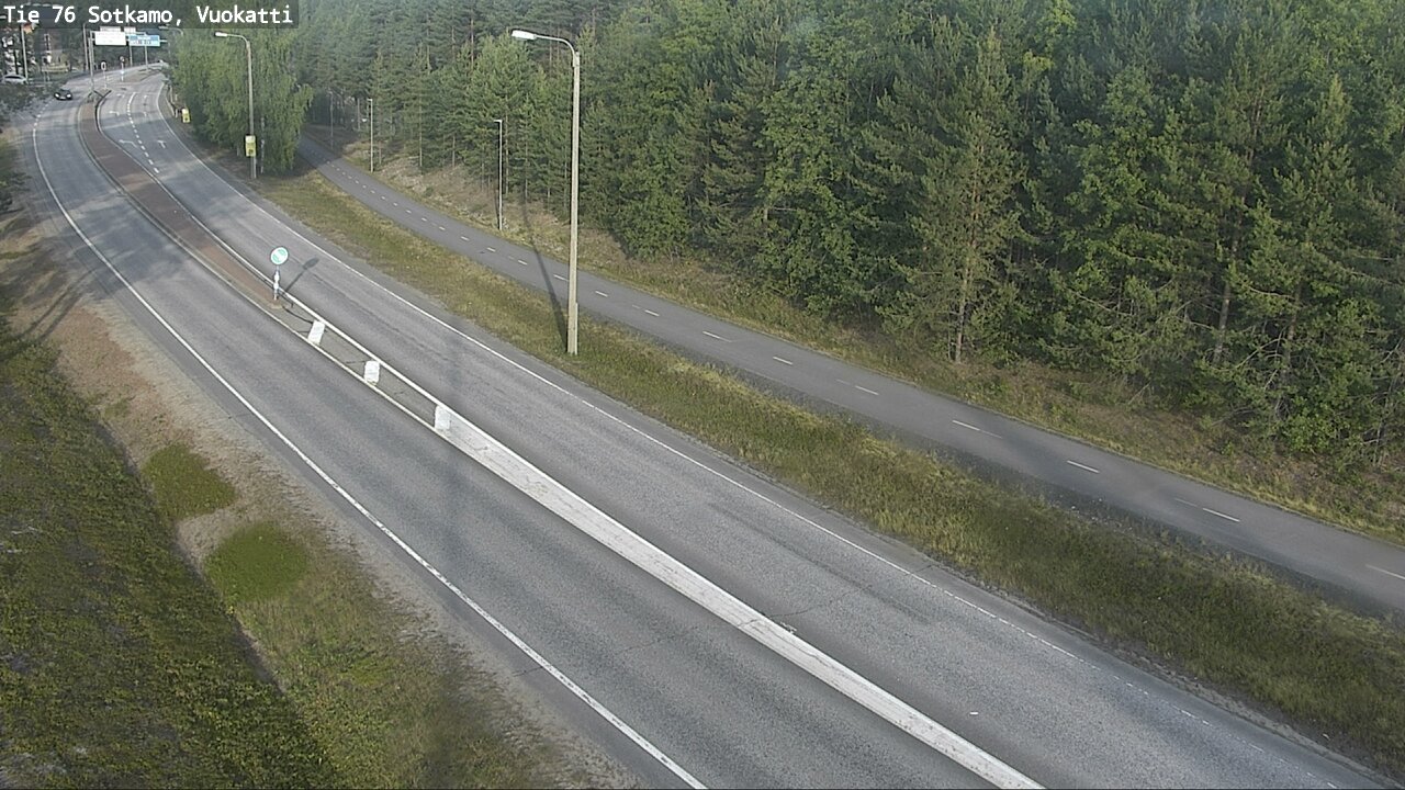 Weather Camera Image Road 76 Sotkamo, Vuokatti, Sotkamo, Kainuu