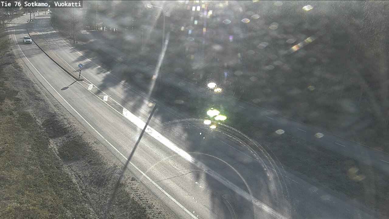 Weather Camera Image Road 76 Sotkamo, Vuokatti, Sotkamo, Kainuu