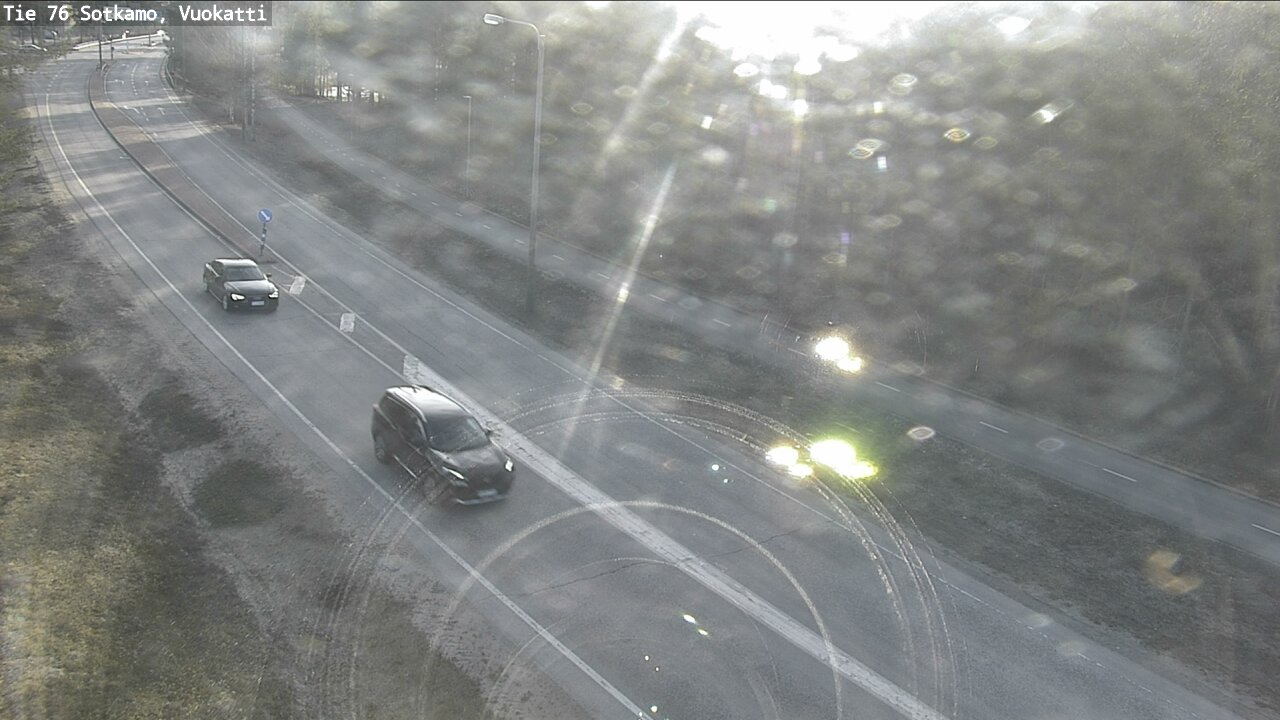 Weather Camera Image Road 76 Sotkamo, Vuokatti, Sotkamo, Kainuu