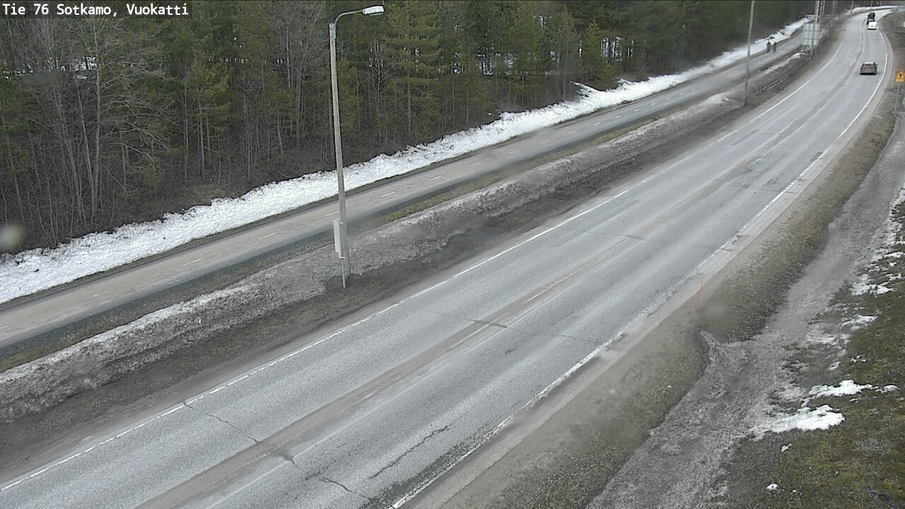 Weather Camera Image Road 76 Sotkamo, Vuokatti, Sotkamo, Kainuu