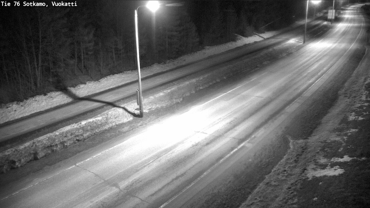 Weather Camera Image Road 76 Sotkamo, Vuokatti, Sotkamo, Kainuu