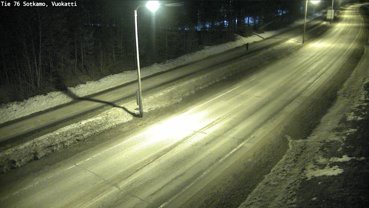 Weather Camera Image Road 76 Sotkamo, Vuokatti, Sotkamo, Kainuu
