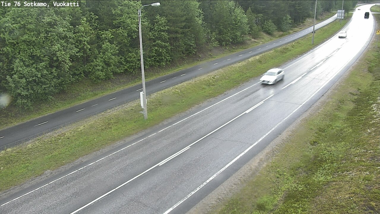 Weather Camera Image Road 76 Sotkamo, Vuokatti, Sotkamo, Kainuu