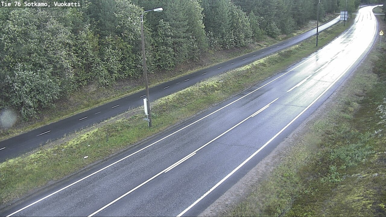 Weather Camera Image Road 76 Sotkamo, Vuokatti, Sotkamo, Kainuu