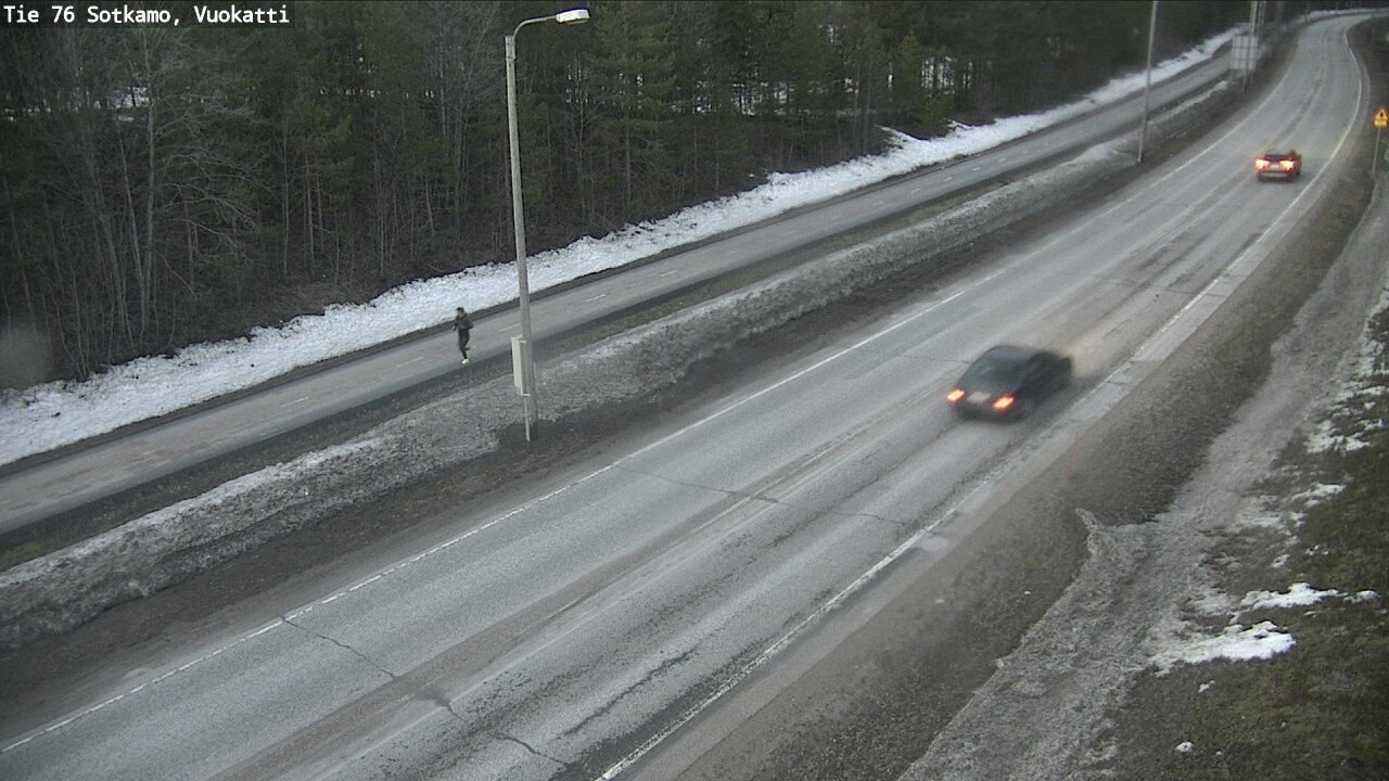 Weather Camera Image Road 76 Sotkamo, Vuokatti, Sotkamo, Kainuu
