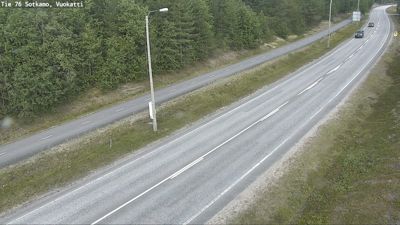 Weather Camera Image Road 76 Sotkamo, Vuokatti, Sotkamo, Kainuu
