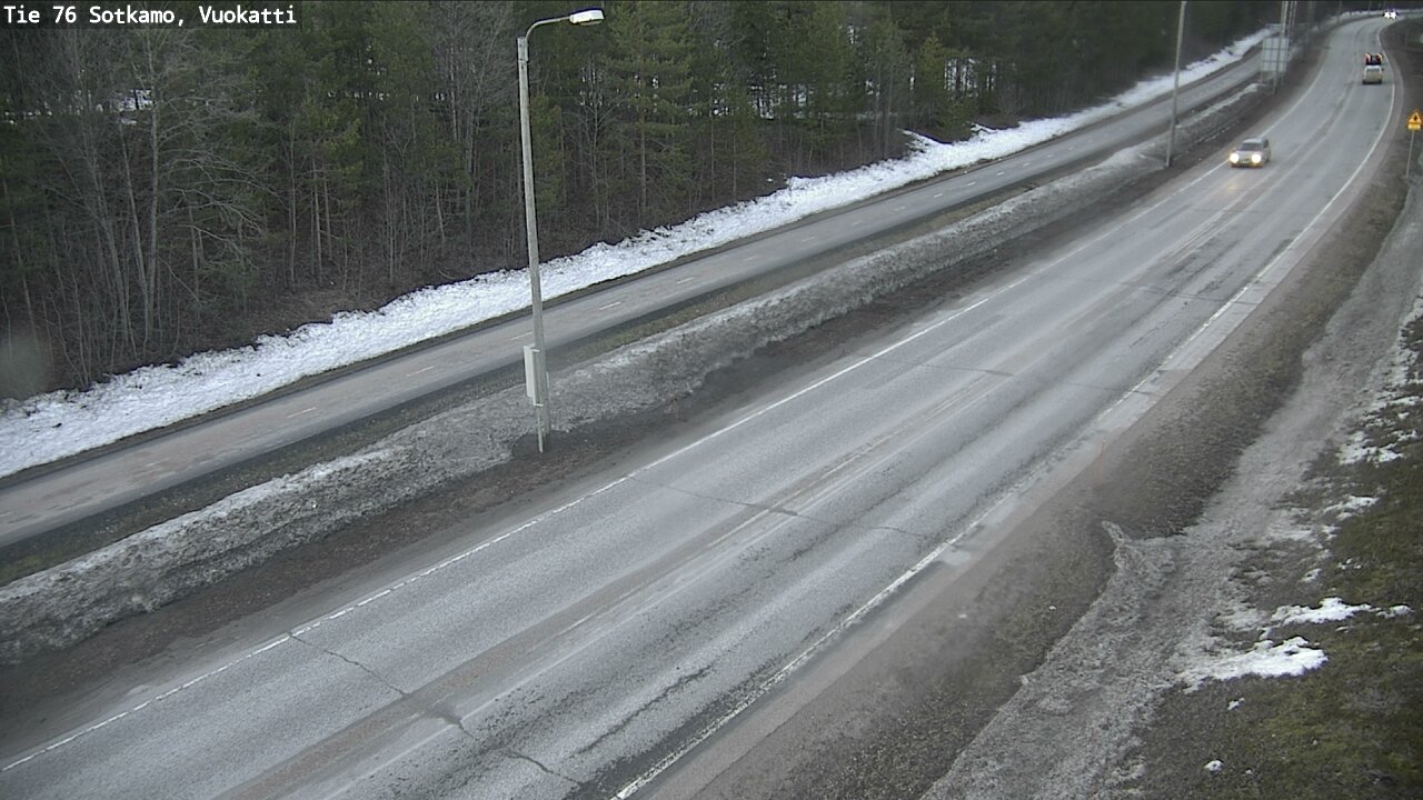 Weather Camera Image Road 76 Sotkamo, Vuokatti, Sotkamo, Kainuu