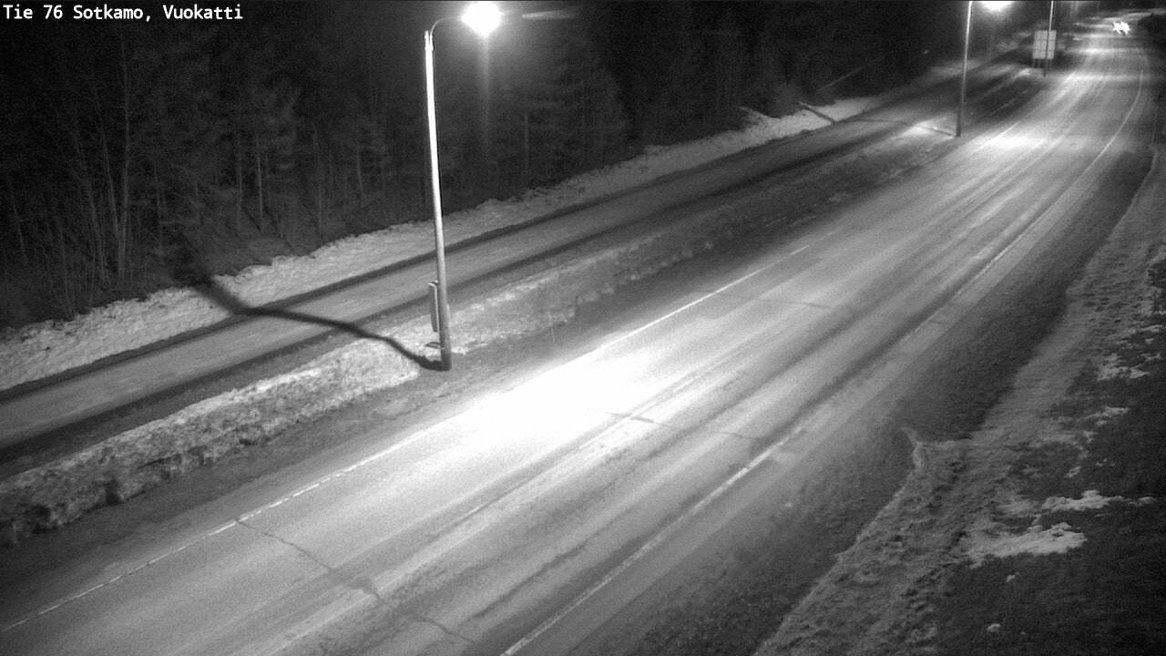 Weather Camera Image Road 76 Sotkamo, Vuokatti, Sotkamo, Kainuu